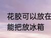 花胶可以放在冰箱冷藏室里吗 花胶不能把放冰箱