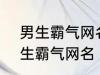 男生霸气网名2022最新版的 超酷男生霸气网名