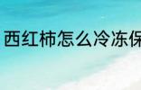 西红柿怎么冷冻保存 如何冷冻西红柿