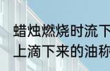 蜡烛燃烧时流下的蜡油叫什么 从蜡烛上滴下来的油称呼